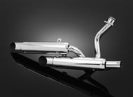 Highway Hawk H651-4067 Koncovky Slashcut Fat Look Honda VT1100C